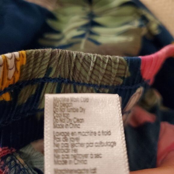 PJ Salvage Floral Parrot Pajama Pants - Picture 10 of 10